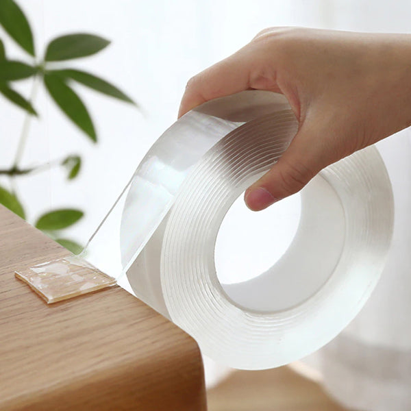 3M Magic Nano Tape Both Sided Tape Transparent Reusable Waterproof Adhesive Tape Cleanable and Reusable