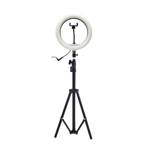 12 Inch LED Ring Light with Adjustable Stand & Phone Holder for Live Streaming, Video Recording, Photography