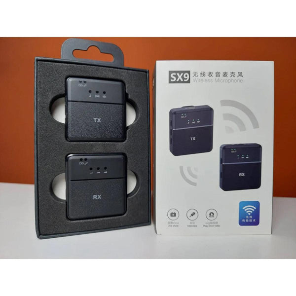SX9 Dual Wireless Microphone Professional Microphone