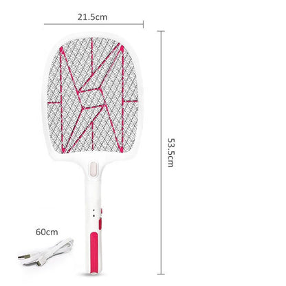 Sunmoon SM-3821 Rechargeable Mosquito Killing Bat With LED Torch