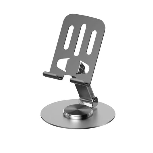 Great Choice Metal Mobile Stand for Desk and Table 360° Adjustable Metal Mobile Holder