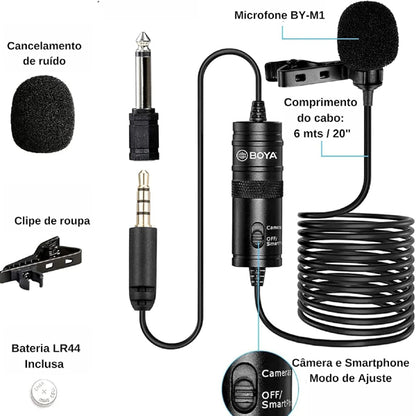 Boya BY-M1 Clip-On Microphone