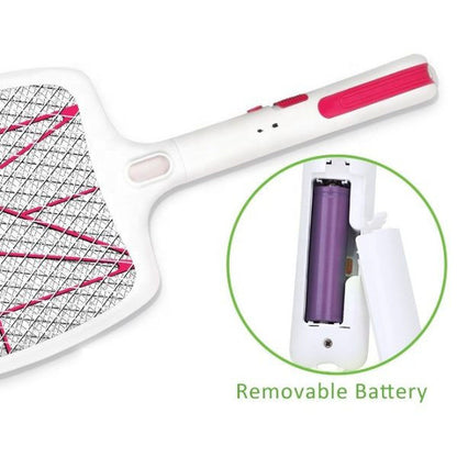 Sunmoon SM-3821 Rechargeable Mosquito Killing Bat With LED Torch