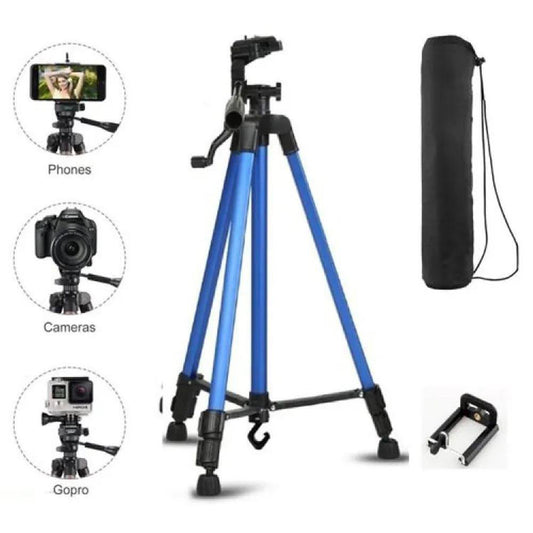 3366 Heavy Tripod Stand (4kg Load) for DSLR  SLR Cameras & Mobile Phone