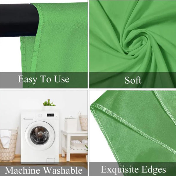 Premium Quality Green Screen Background for Best Visual Performance in Photography and Video Production